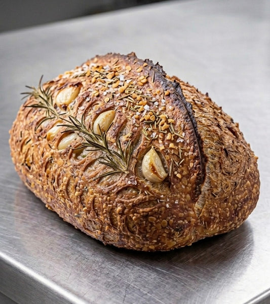 Roasted Garlic and Rosemary Loaf