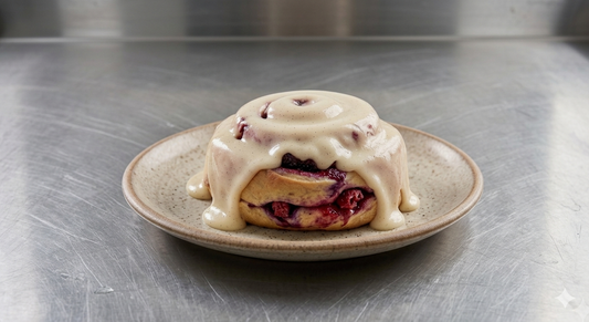 Mixed Berry Vanilla Bean Rolls(4pack)